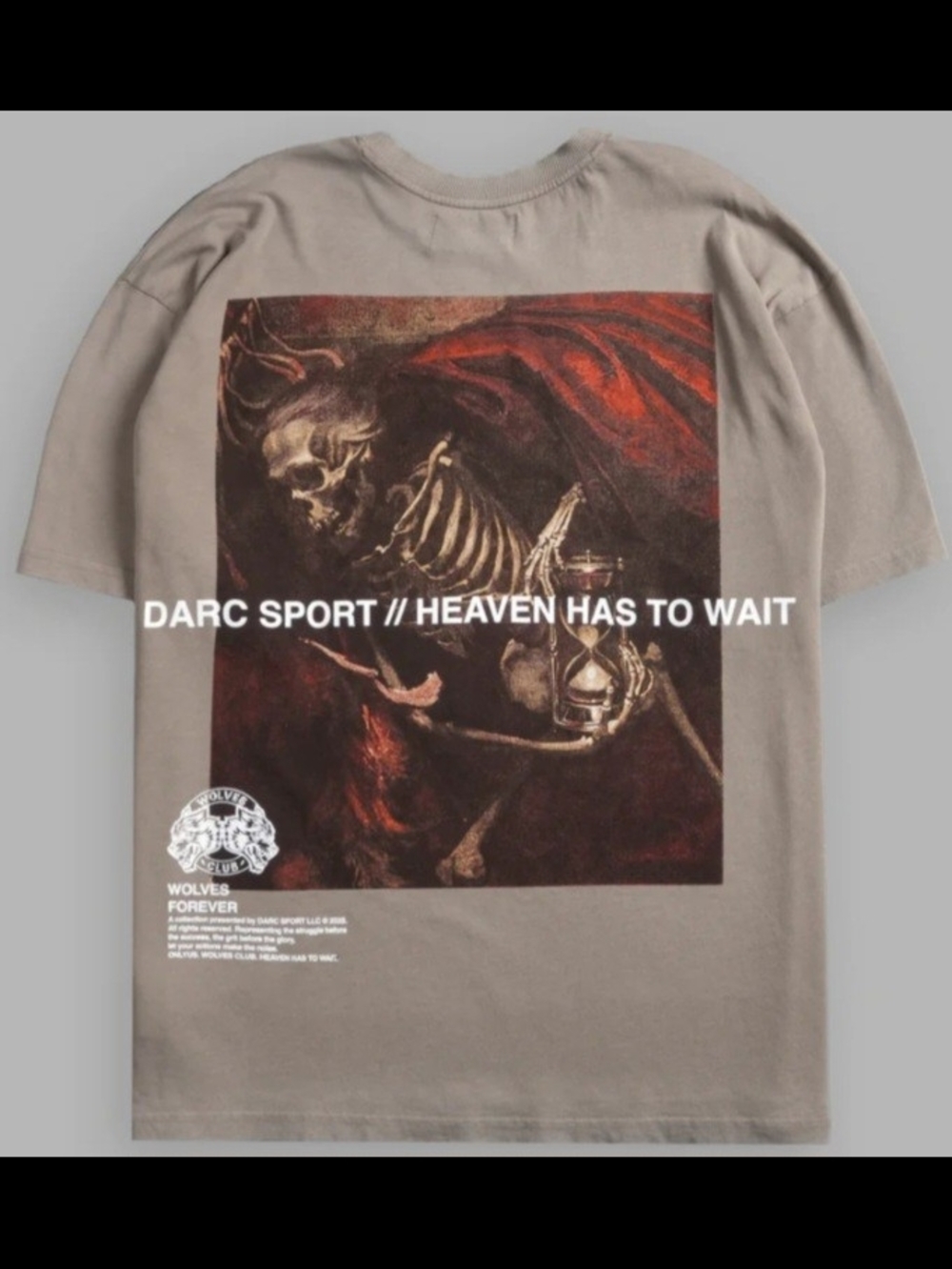 Darc Sport "Not My Time" Premium Oversized Tee